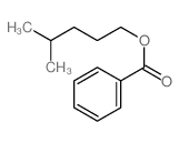 1-Pentanol, 4-methyl-,1-benzoate Structure