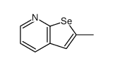 2-Methylselenolo[2,3-b]pyridine结构式