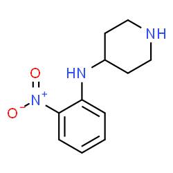 N-(2-nitrophenyl)piperidin-4-amine structure