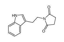 1-[2-(1H-indol-3-yl)ethyl]pyrrolidine-2,5-dione Structure