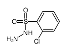2-chlorobenzenesulfonohydrazide Structure