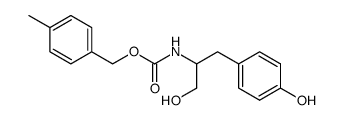 N-(4-methylbenzyloxycarbonyl)-tyrosinol结构式