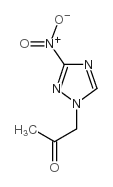 1-(3-NITRO-1H-1,2,4-TRIAZOL-1-YL)ACETONE structure