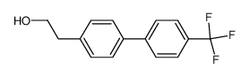 2-(4'-(trifluoromethyl)-[1,1'-biphenyl]-4-yl)ethanol结构式