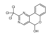 2-(trichloromethyl)-5H-chromeno[4,3-d]pyrimidin-5-ol结构式