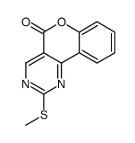 2-methylsulfanylchromeno[4,3-d]pyrimidin-5-one Structure