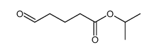 propan-2-yl 5-oxopentanoate结构式