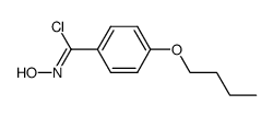 4-BUTOXY-2-CHLORO BENZALDOXIME structure
