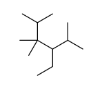 4-ethyl-2,3,3,5-tetramethylhexane结构式