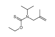 O-ethyl N-(2-methylprop-2-enyl)-N-propan-2-ylcarbamothioate结构式