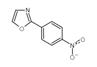 2-(4-硝基苯基)噁唑结构式