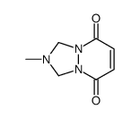 2,3-dihydro-2-methyl-1H-[1,2,4]triazolo[1,2-a]pyridazine-5,8-dione结构式