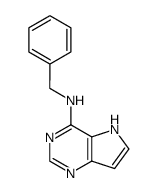 N-benzyl-5H-pyrrolo[3,2-d]pyrimidin-4-amine结构式