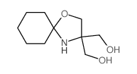 1-Oxa-4-azaspiro[4.5]decane-3,3-dimethanol结构式
