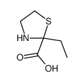 2-ethylthiazolidinecarboxylic acid结构式