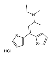 Ethylmethylthiambutene Hydrochloride Structure