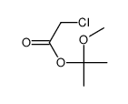 Chloroacetic acid 1-methoxy-1-methylethyl ester结构式