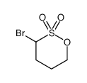 3-bromooxathiane 2,2-dioxide Structure