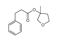 (3-methyloxolan-3-yl) 3-phenylpropanoate Structure