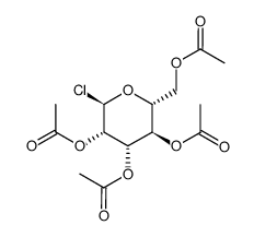 2,3,4,6-Tetra-O-acetyl-α-D-mannopyranosyl chloride结构式