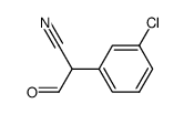 2-(3-Chlorophenyl)-3-oxopropanenitrile Structure