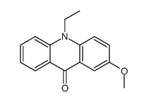 10-ethyl-2-methoxyacridin-9-one Structure