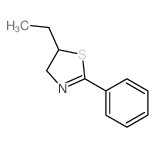 Thiazole,5-ethyl-4,5-dihydro-2-phenyl-结构式