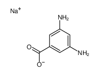 3,5-diaminobenzoic acid结构式