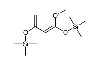 1-METHOXY-1,3-BIS(TRIMETHYLSILYLOXY)-1,3-BUTADIENE结构式