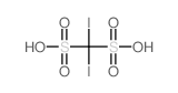Methanedisulfonicacid, 1,1-diiodo-, sodium salt (1:2)结构式