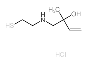 3-Buten-2-ol,1-[(2-mercaptoethyl)amino]-2-methyl-, hydrochloride (7CI,9CI) picture