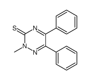 2-methyl-5,6-diphenyl-1,2,4-triazine-3-thione结构式