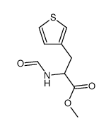 methyl 2-formamido-3-(3-thienyl)propionate Structure