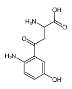 5-hydroxykynurenine Structure