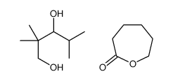 oxepan-2-one,2,2,4-trimethylpentane-1,3-diol结构式