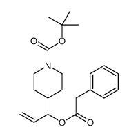 1-Boc-4-(1-phenylacetoxyallyl)piperidine Structure