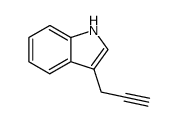 1H-Indole,3-(2-propynyl)-(9CI)结构式