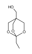 (4-ethyl-3,5,8-trioxabicyclo[2.2.2]octan-1-yl)methanol结构式