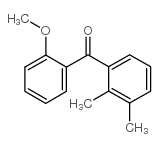 2,3-DIMETHYL-2'-METHOXYBENZOPHENONE结构式