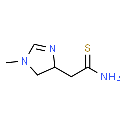 1H-Imidazole-4-ethanethioamide,4,5-dihydro-1-methyl-(9CI)结构式