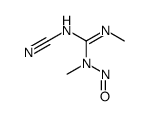 1,3-dimethyl-2-cyano-1-nitrosoguanidine Structure