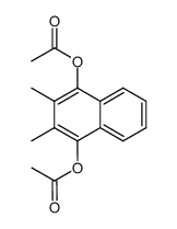 1,4-diacetoxy-2,3-dimethylnaphthalene Structure