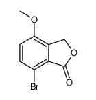 7-bromo-4-methoxyphthalide结构式