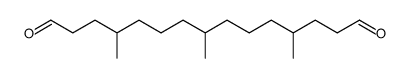 4,8,12-trimethylpentadecanedial结构式