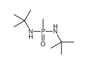 N-[(tert-butylamino)-methylphosphoryl]-2-methylpropan-2-amine Structure