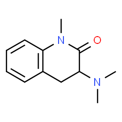 Carbostyril, 3-(dimethylamino)-3,4-dihydro-1-methyl- (8CI) Structure