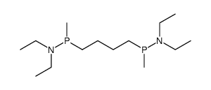 1,4-Butandiylbis[(diethylamino)methylphosphan] Structure