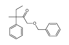 3-methyl-3-phenyl-1-phenylmethoxypentan-2-one Structure