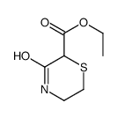 ethyl 3-oxothiomorpholine-2-carboxylate结构式