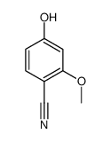4-hydroxy-2-methoxybenzonitrile Structure